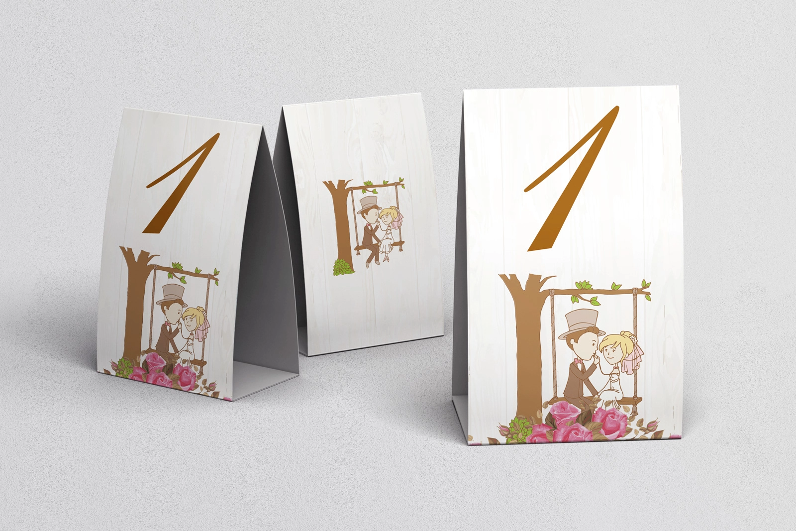 Numerki na stół Naturalna Miłość Motyw 7