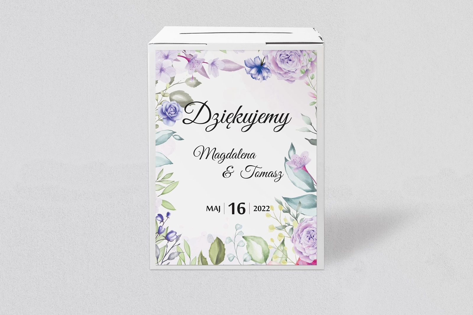 Pudełko na koperty i pieniądze Amelia - Motyw 4