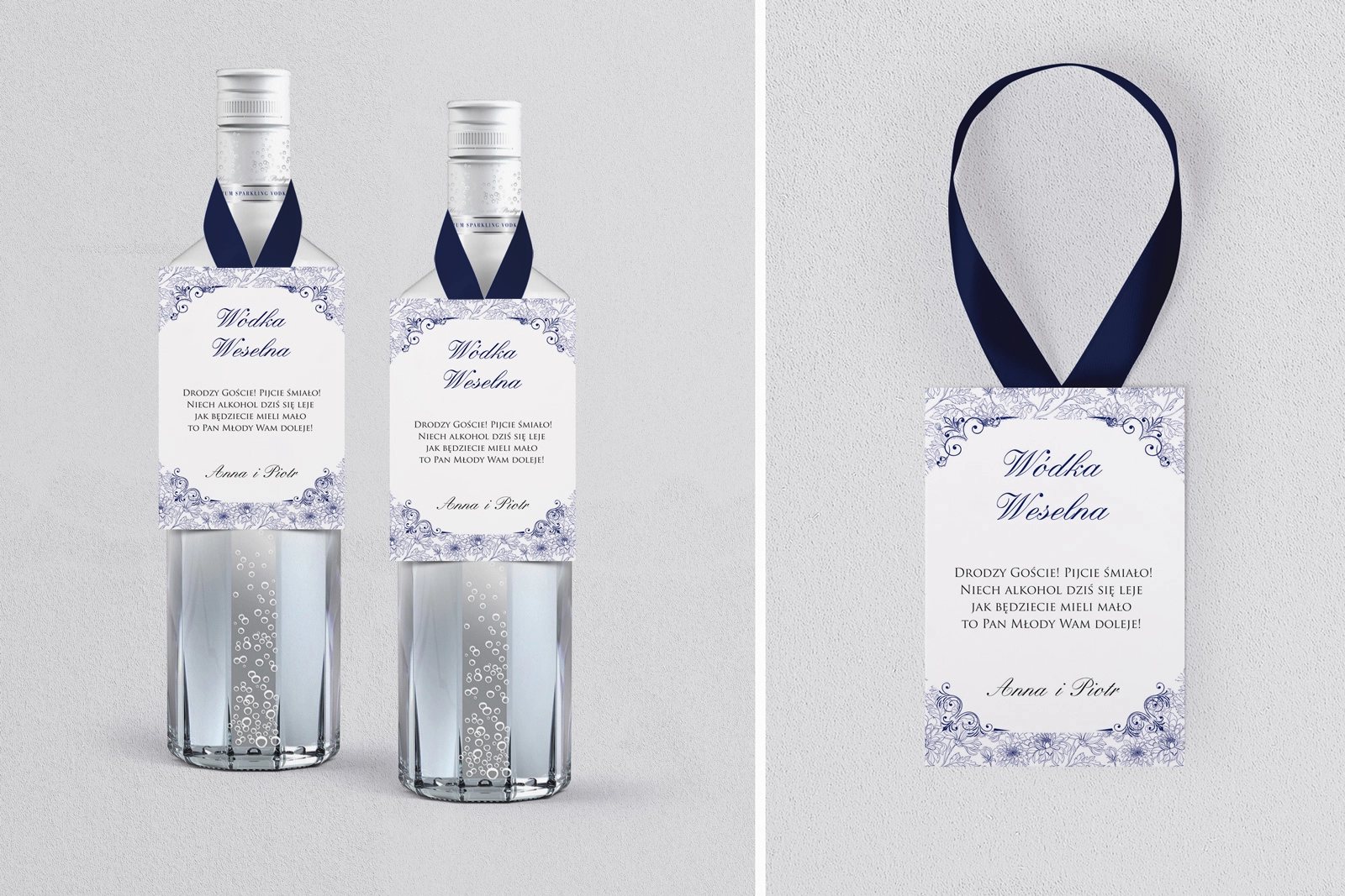 Zawieszka na alkohol Ornaments - Motyw 1