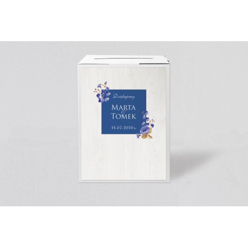 Pudełko na koperty i pieniądze Biała Stodoła - Motyw 5