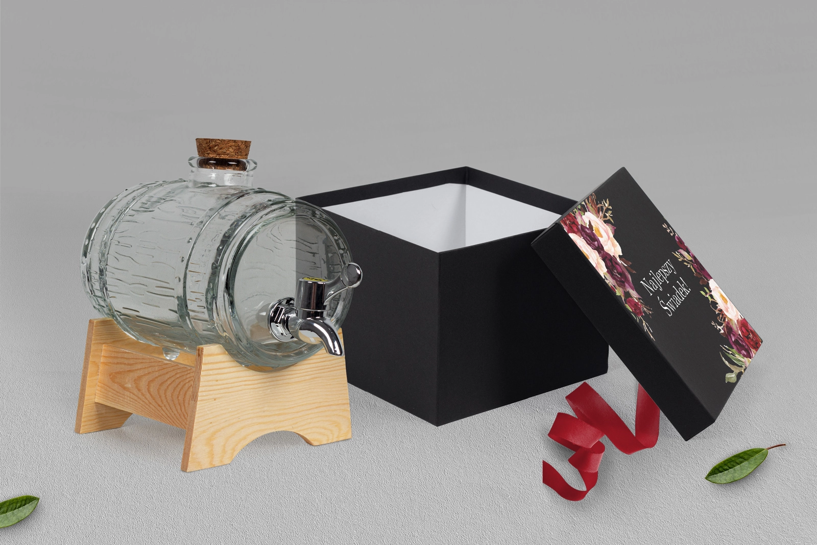 Antałek - opakowanie czarne Fabello Motyw 2