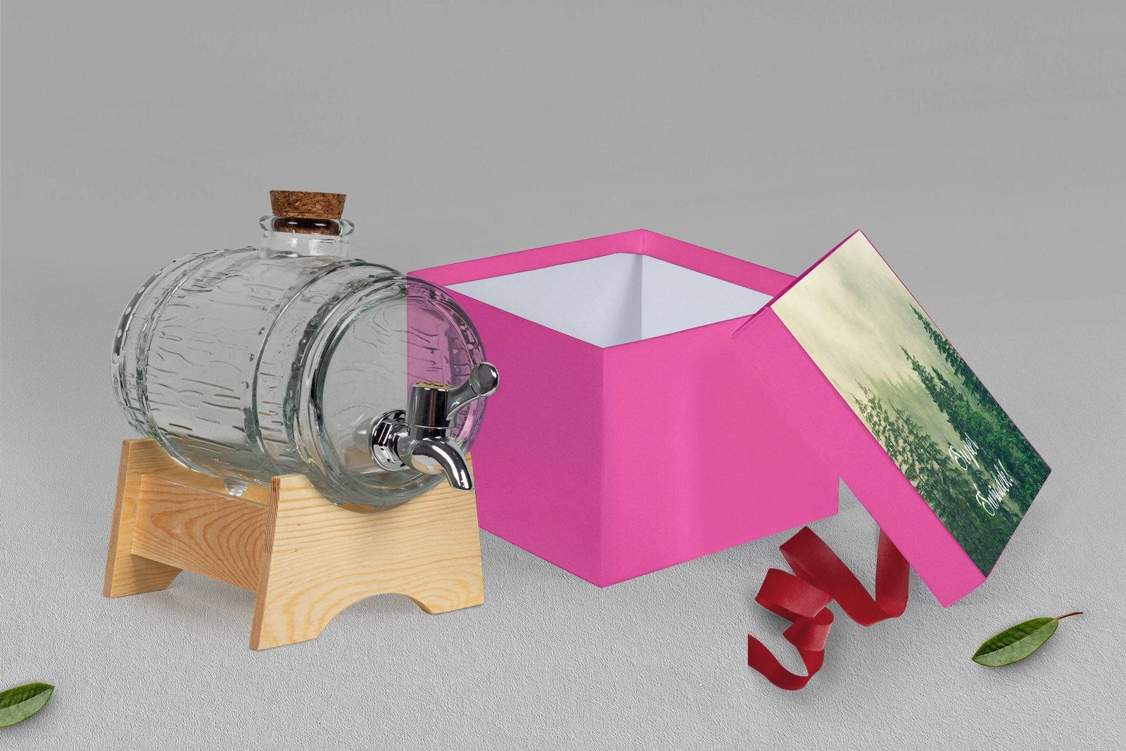 Antałek - opakowanie różowe Forest Motyw 1