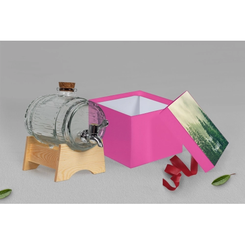 Antałek - opakowanie różowe Forest Motyw 1