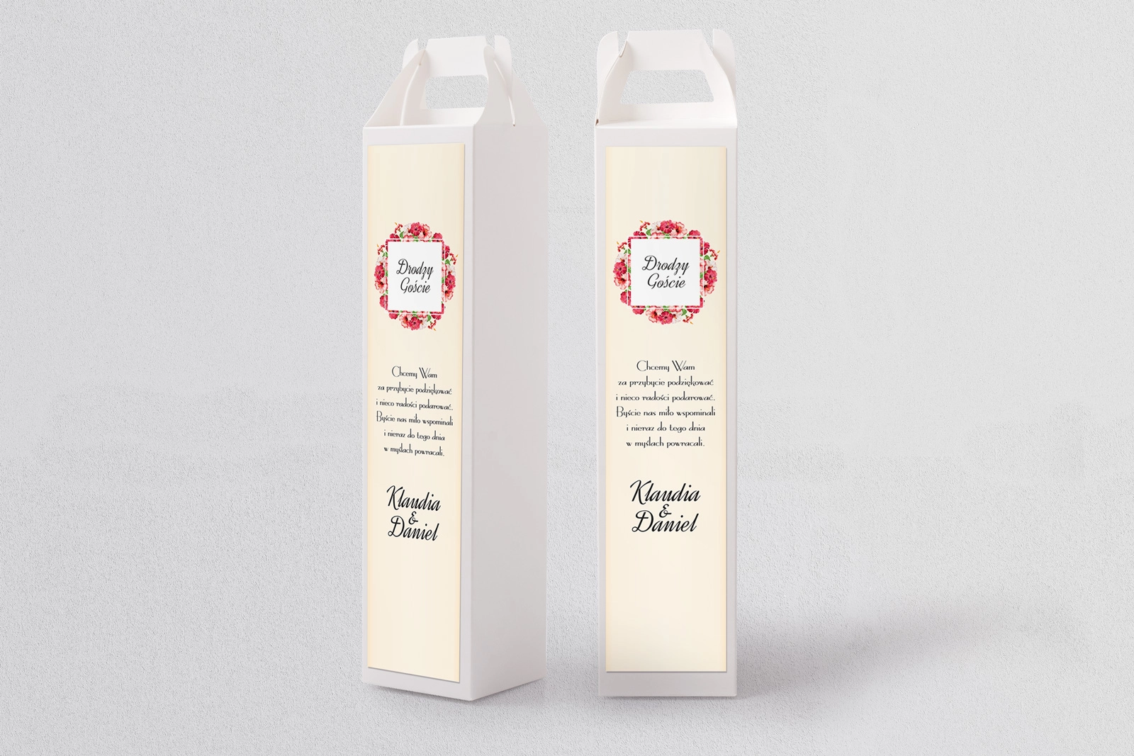 Pudełko na alkohol Love Motyw 16