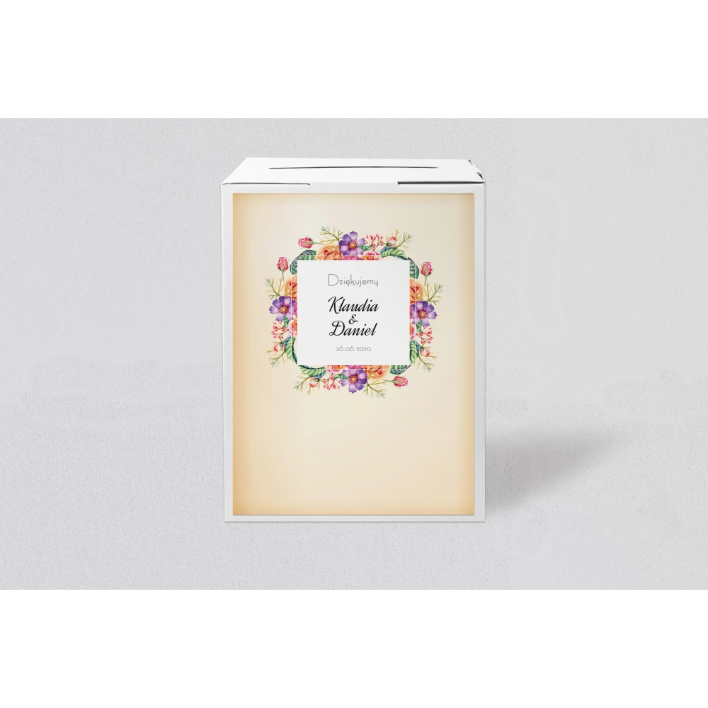 Pudełko na koperty i&nbsp;pieniądze Love Motyw 7