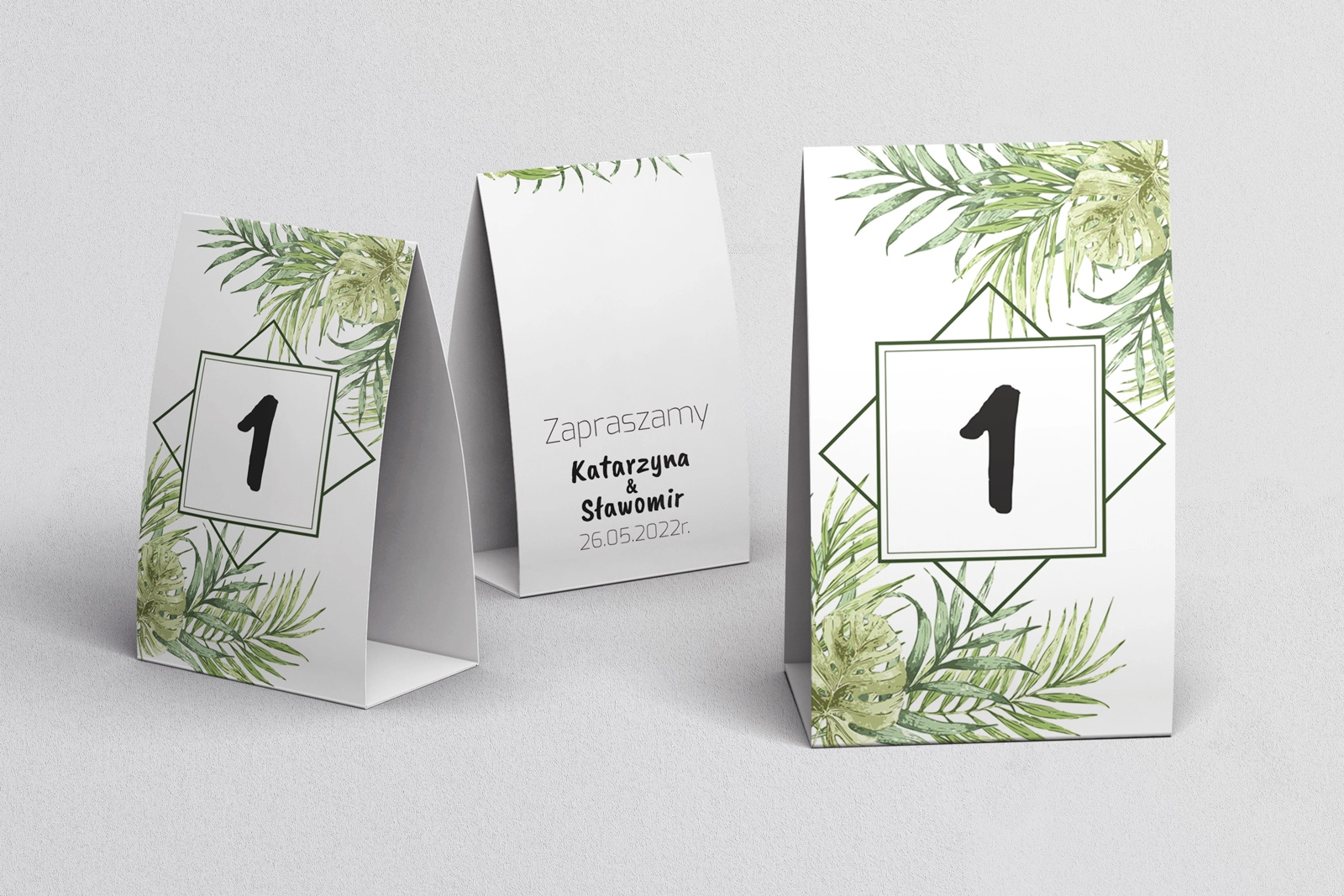 Numerki na stół Bukiety Motyw 12