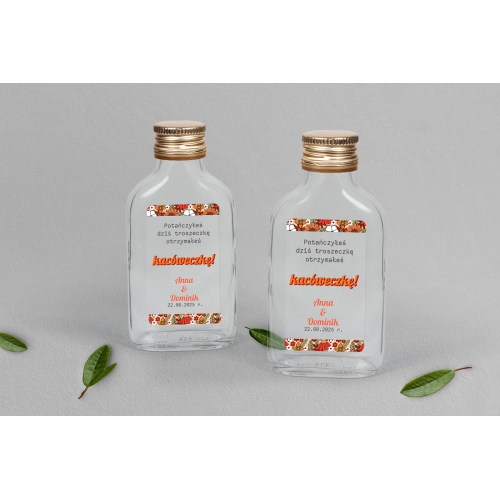 Buteleczka - Piersiówka Retro Style Motyw 3