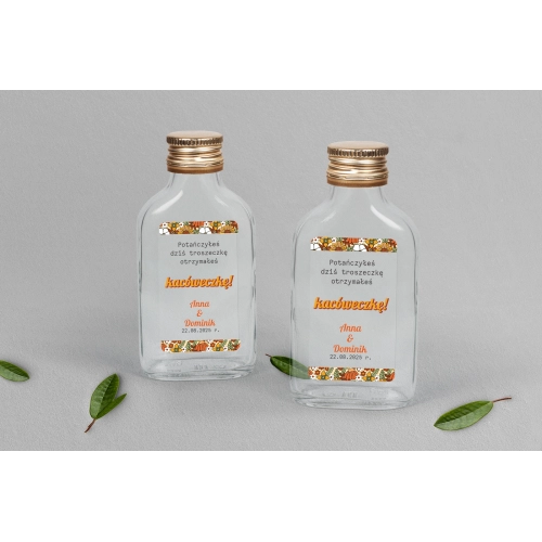 Buteleczka - Piersiówka Retro Style Motyw 1