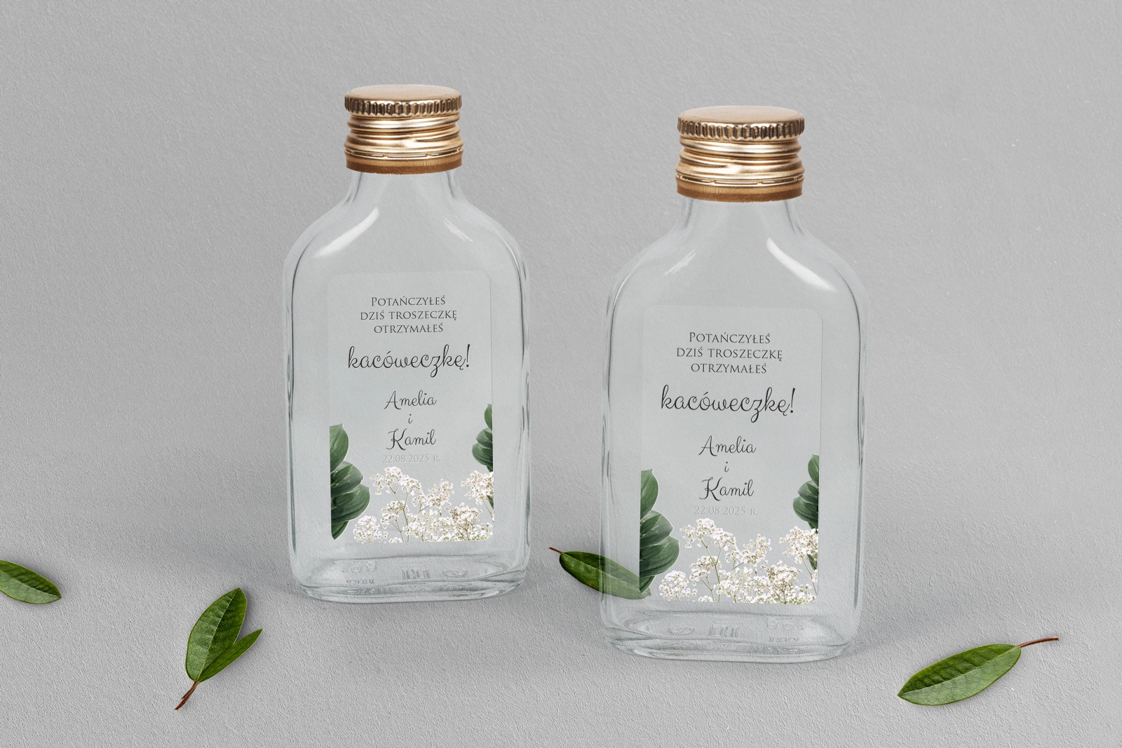 Buteleczka - Piersiówka Soft Motyw 1