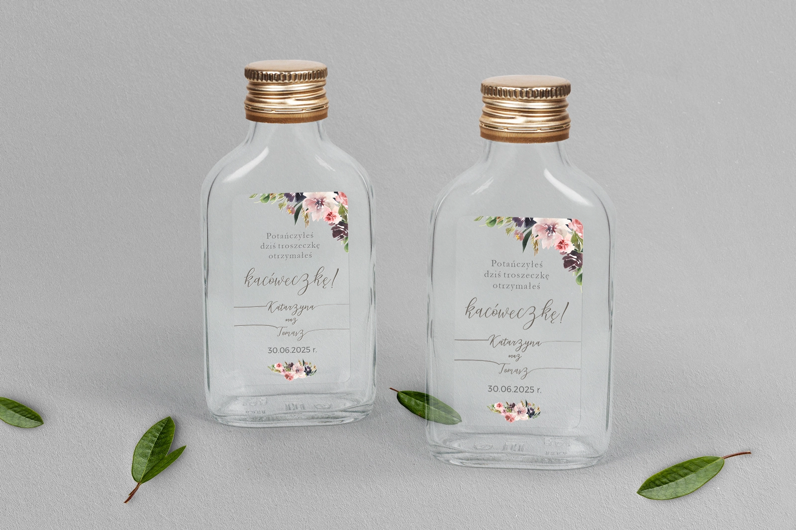 Buteleczka - Piersiówka PasteLove Motyw 4