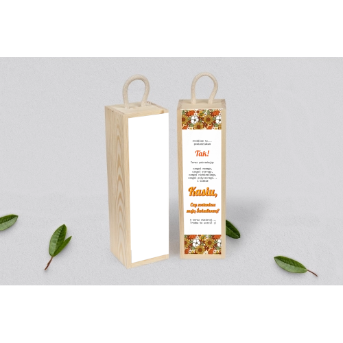 Prośba o Świadkowanie - SNW Akryl naturalna Retro Style Motyw 1