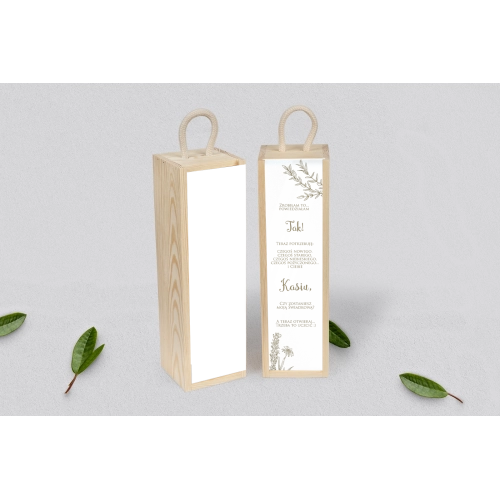 Prośba o Świadkowanie - SNW Akryl naturalna Fiori Motyw 1