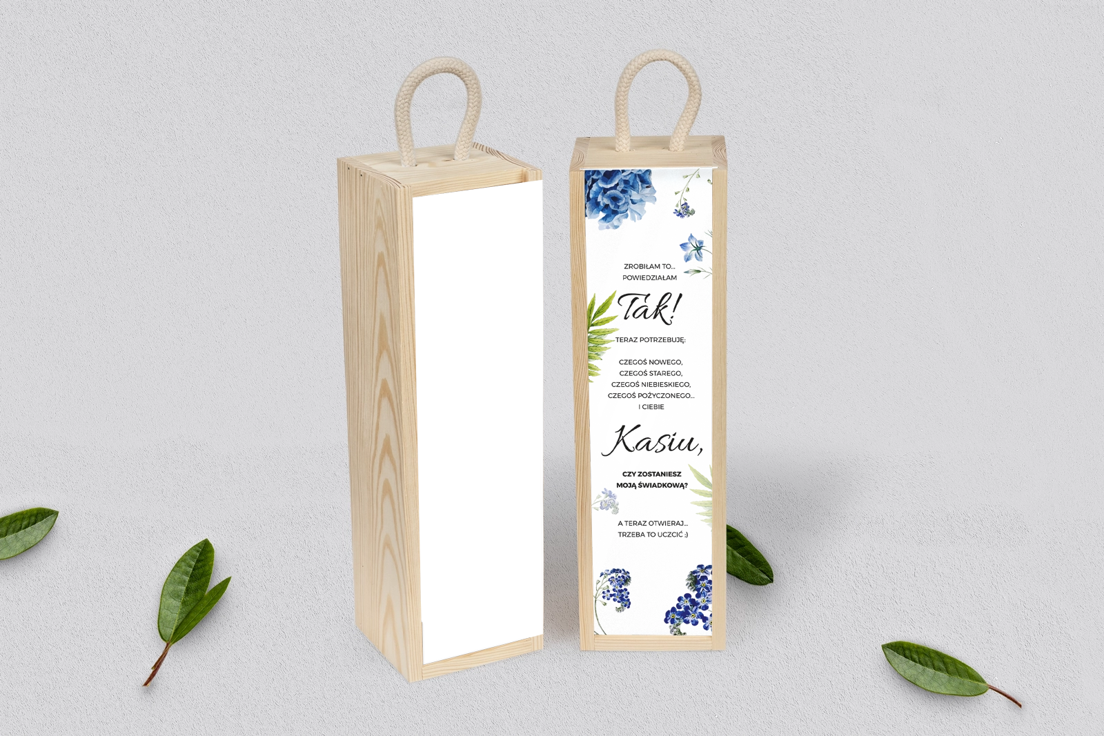 Prośba o Świadkowanie - SNW Akryl naturalna Dream Motyw 4