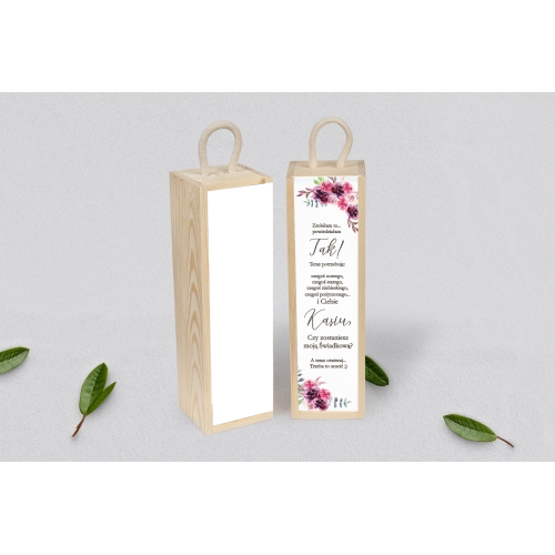 Prośba o Świadkowanie - SNW Akryl naturalna PasteLove Motyw 1