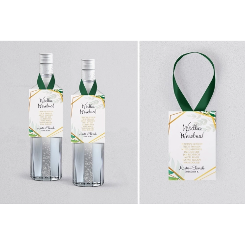 Zawieszka na alkohol Flowers & Frame - Motyw 2