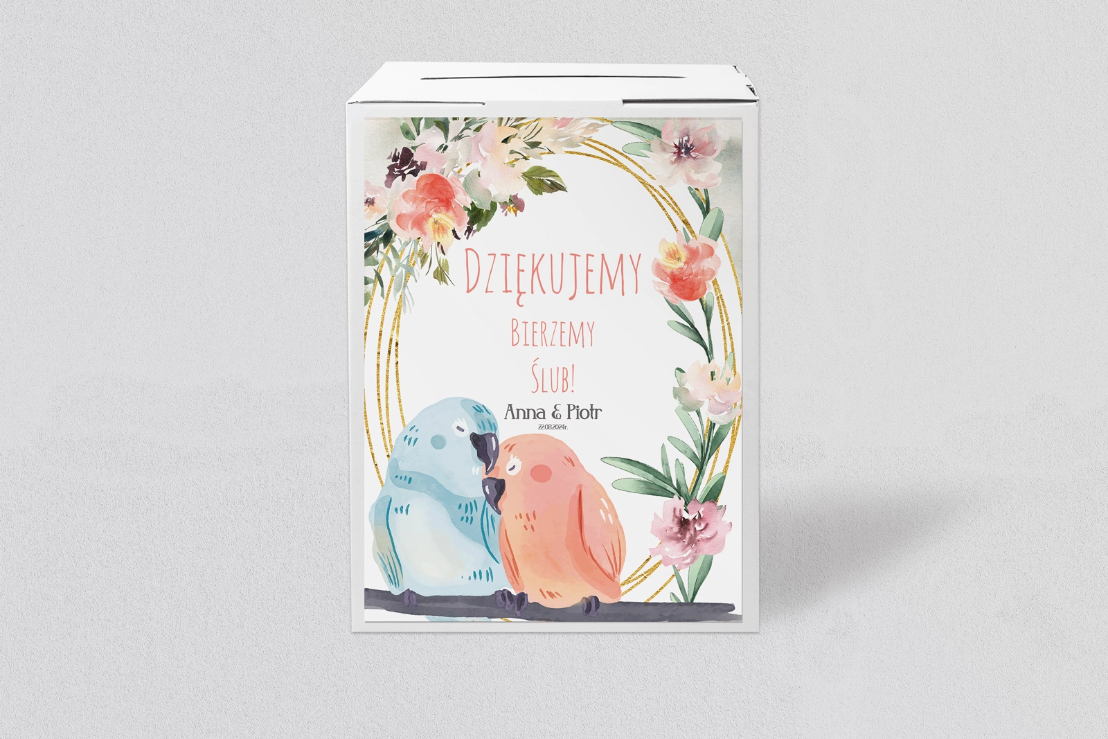 Pudełko na koperty i pieniądze Animals - Motyw 3