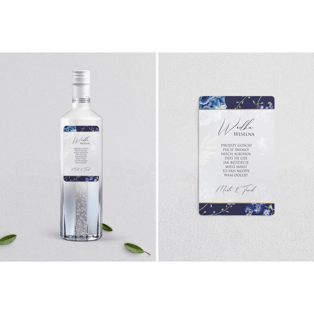 Naklejki na alkohol - Loveletter Motyw 4