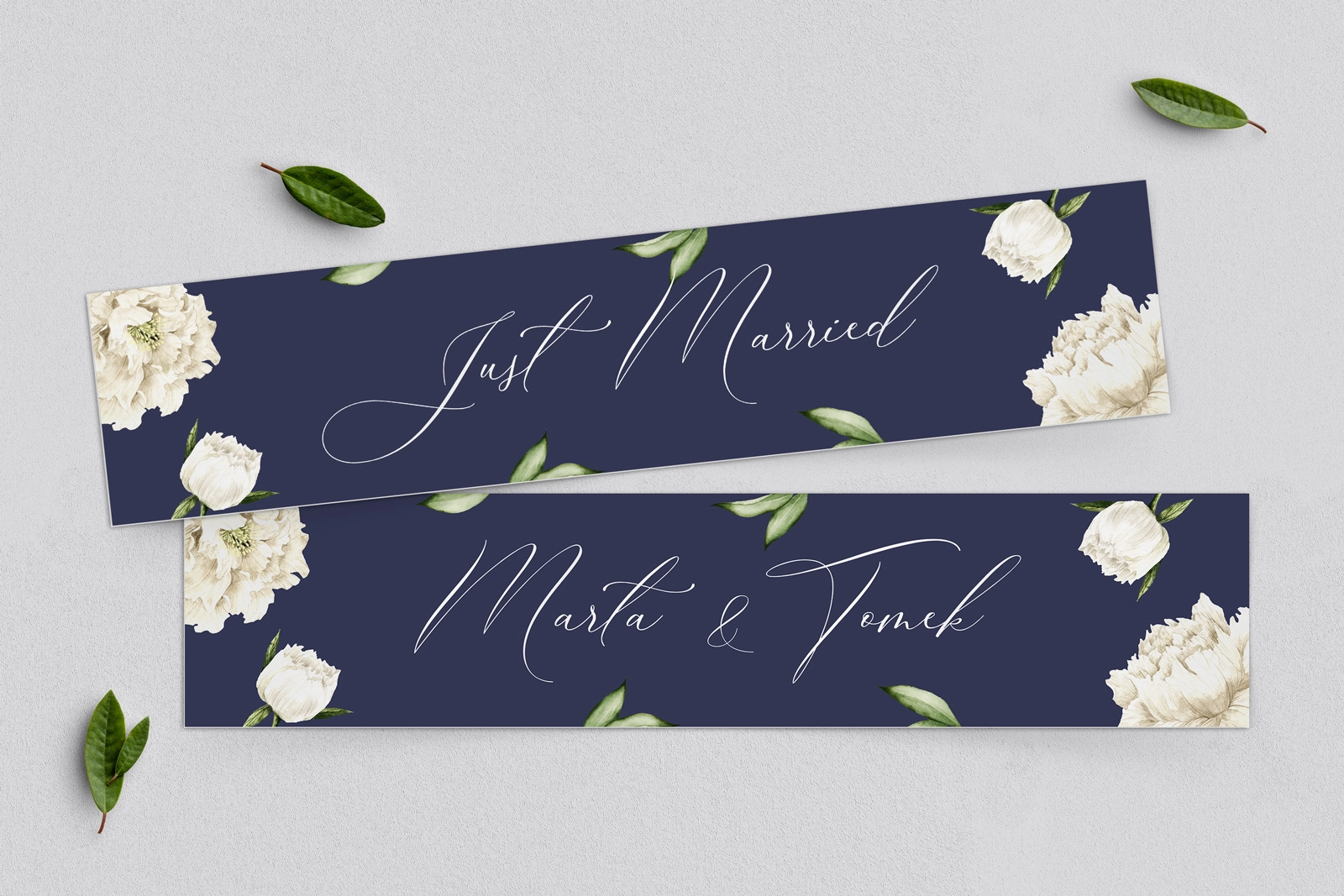 Tablice Rejestracyjne 2 szt. - Loveletter Motyw 1