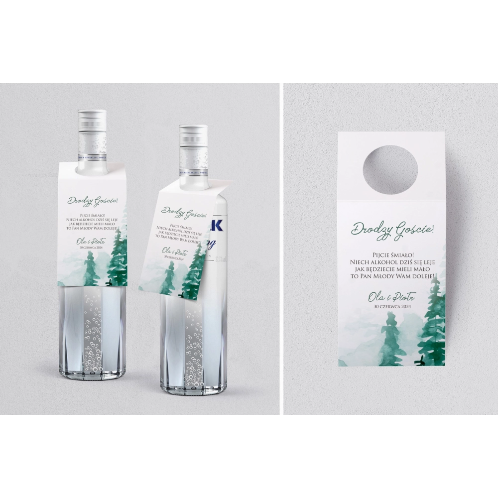 Zawieszka na alkohol oczko Gaja Motyw 3