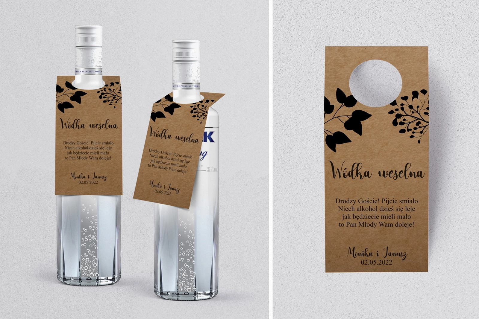 Zawieszka na alkohol oczko Boho - Motyw 3