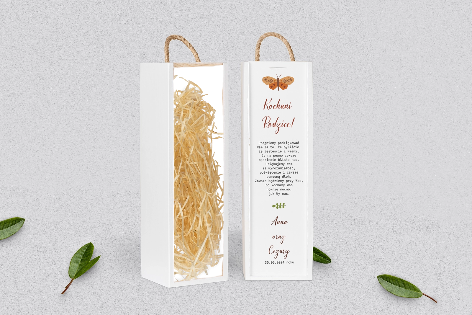 Skrzynka dla Rodziców - SNW Biała Butterflies - Motyw 3