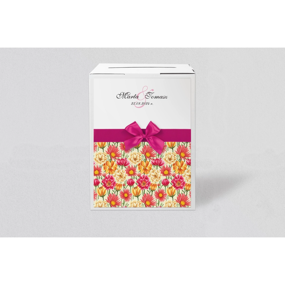 Pudełko na koperty i&nbsp;pieniądze Laura Motyw 1