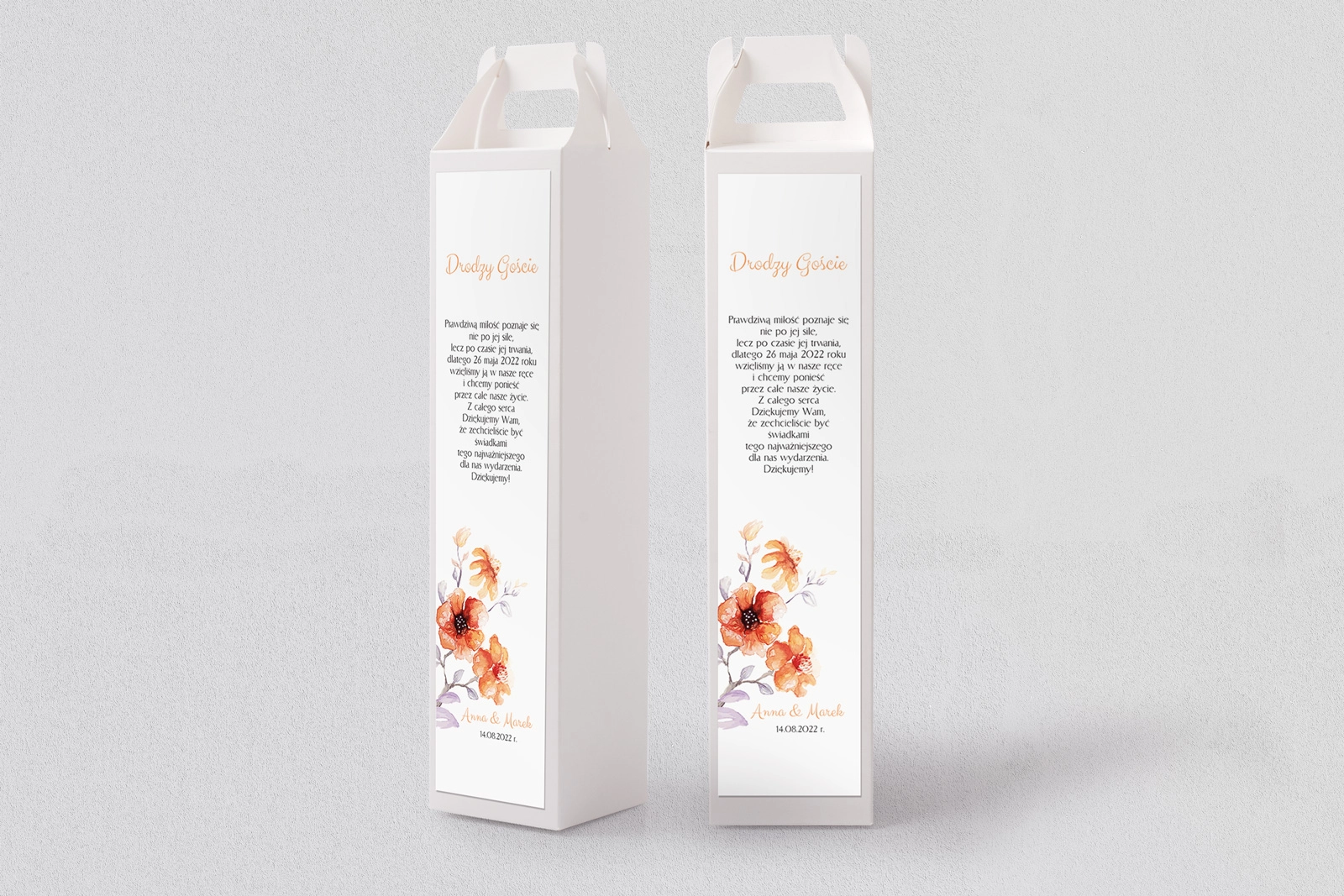 Pudełko na alkohol Sweet Love Motyw 6