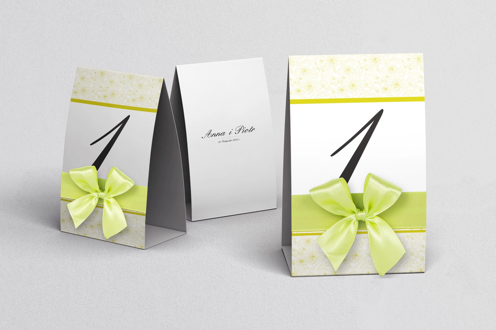 Numerki na stół Ornaments Motyw 11