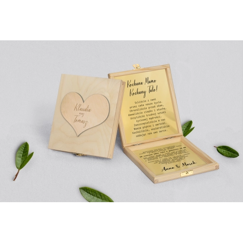 Zaproszenie dla Rodziców - naturalne Butterflies - Motyw 3