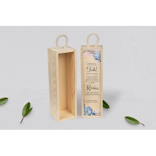 Prośba o Świadkowanie - SNW naturalna Flowers & Frame Motyw 6