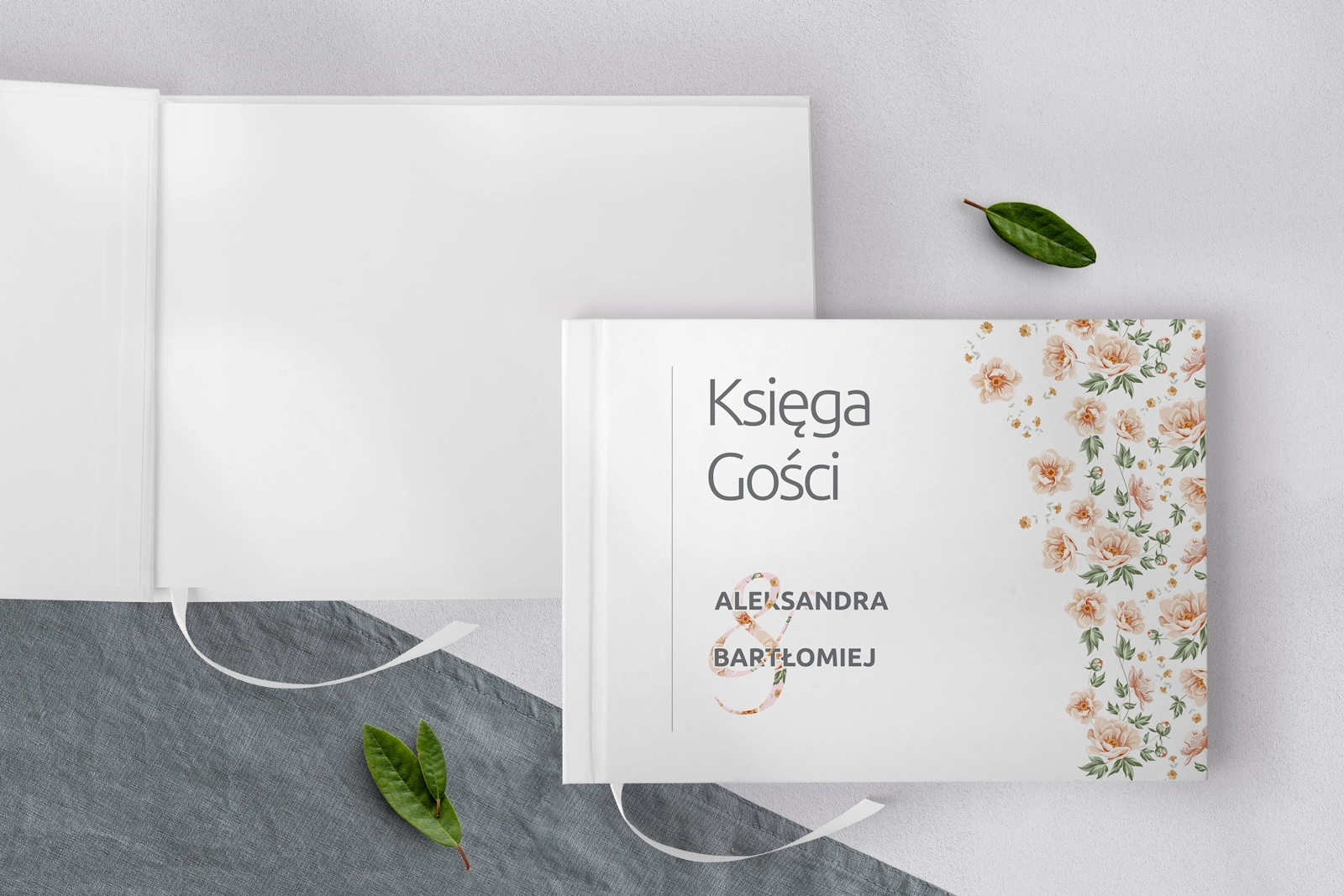 Księga Gości Weselnych Lea Motyw 3