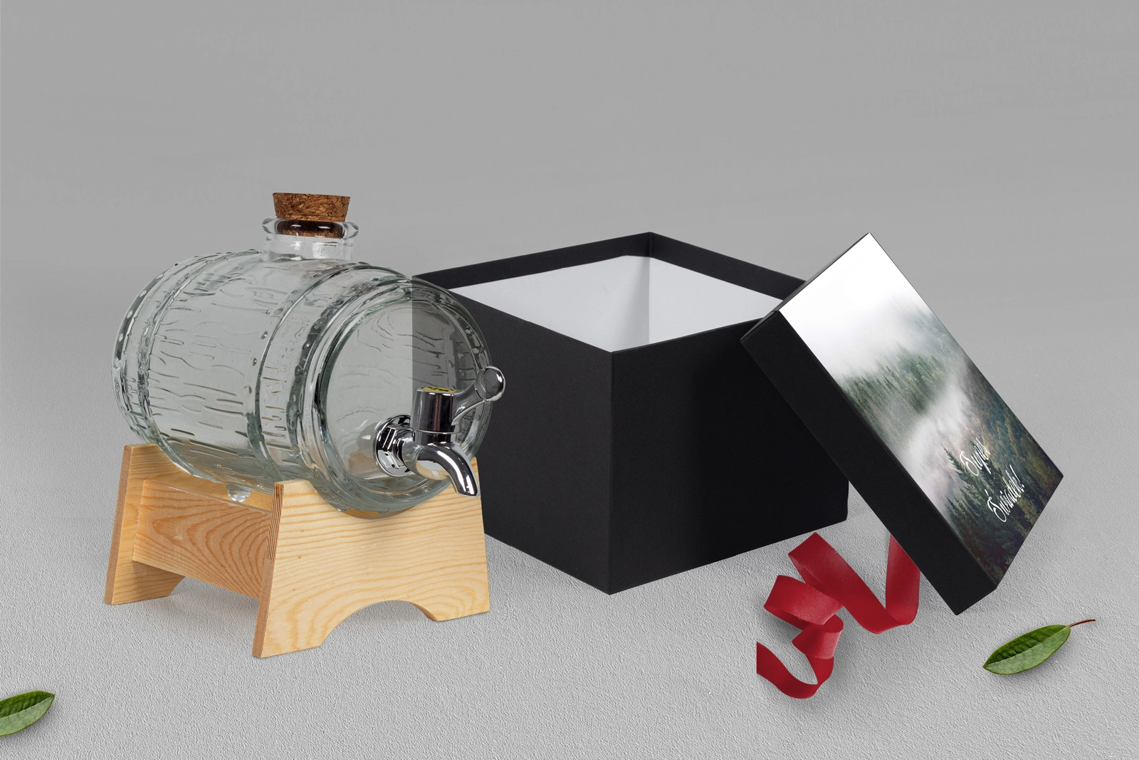 Antałek - opakowanie czarne Forest Motyw 2