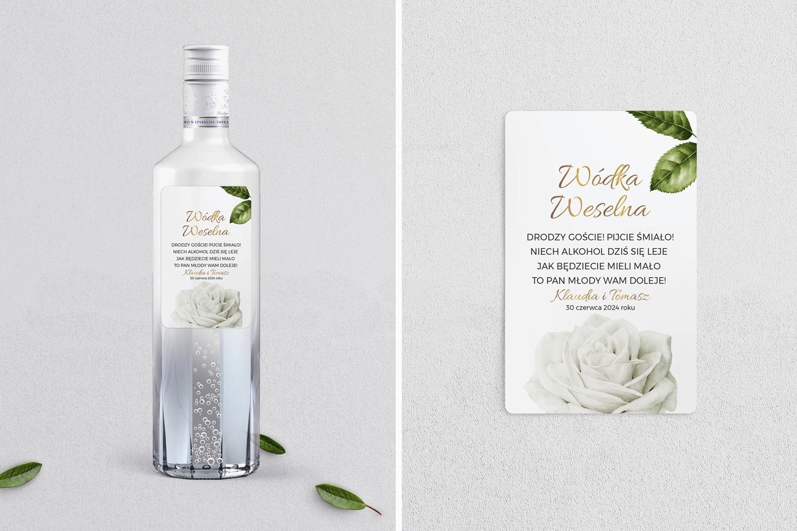 Naklejki na alkohol - Dream Motyw 1