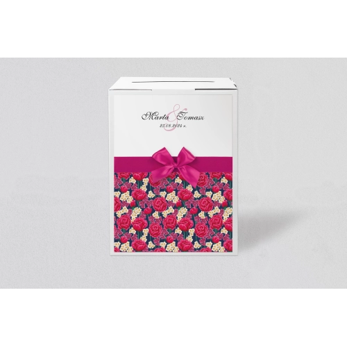 Pudełko na koperty i pieniądze Laura Motyw 4