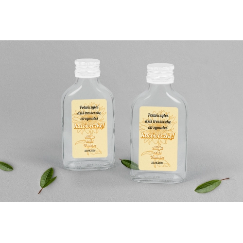 Buteleczka - Piersiówka Sunflowers Motyw 1