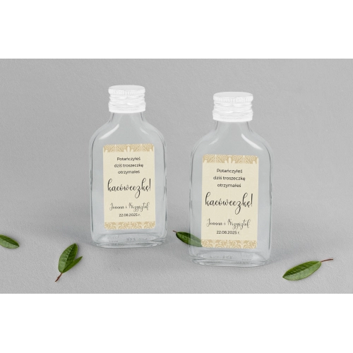 Buteleczka - Piersiówka Vintage Motyw 1