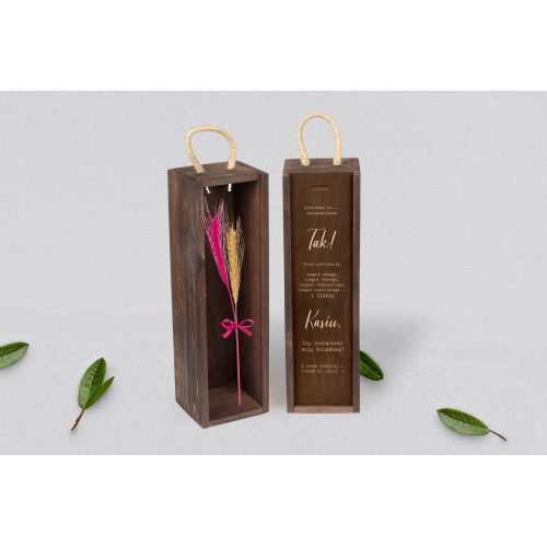 Prośba o Świadkowanie - SNW brązowa Butterflies - Motyw 2