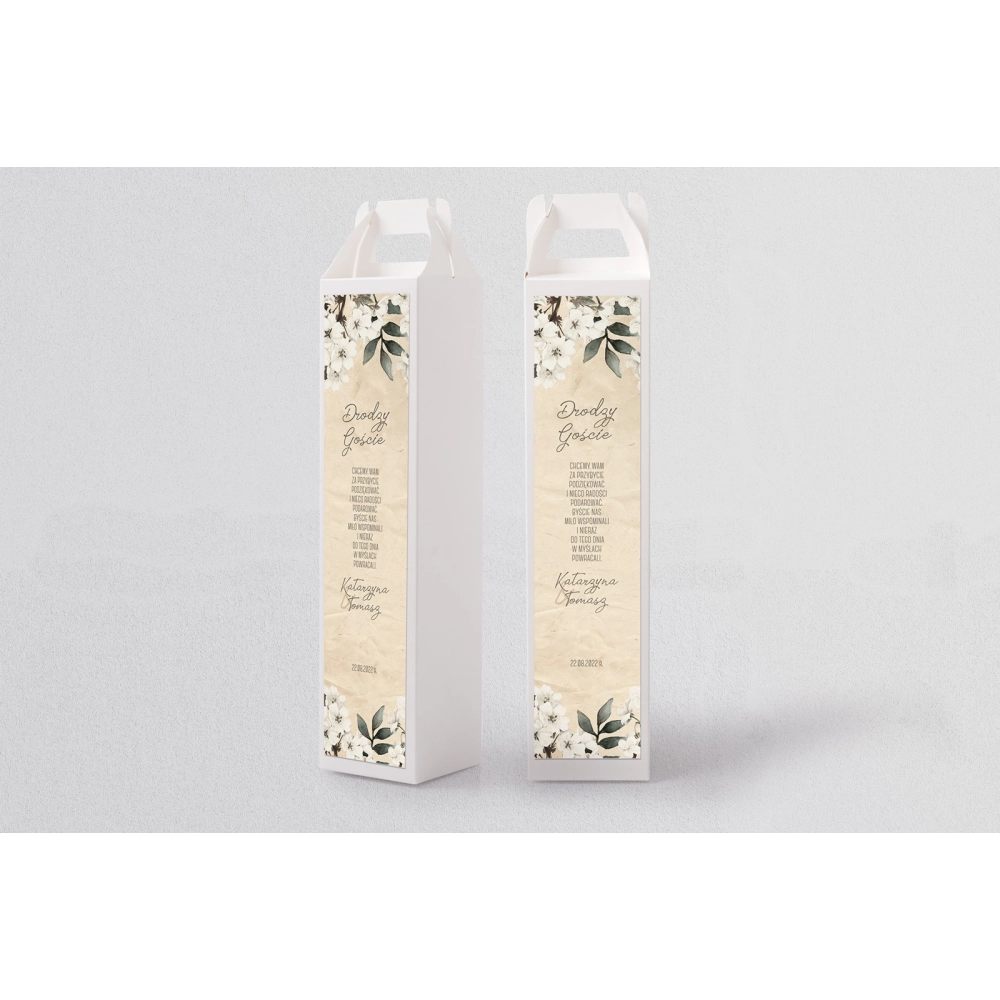 Pudełko na alkohol Old Fashion Motyw 3