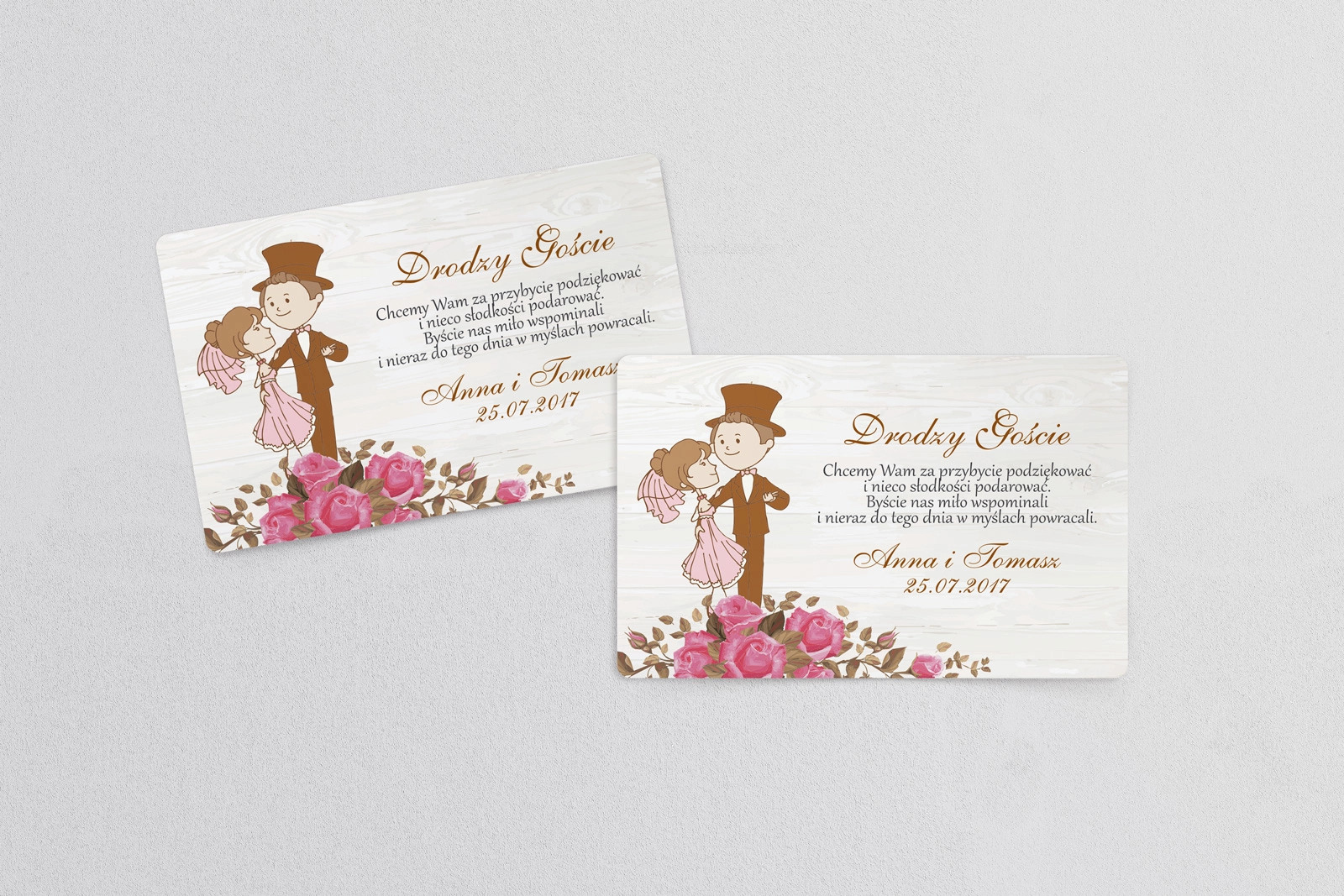 Naklejki na ciasto weselne Naturalna Miłość Motyw 13