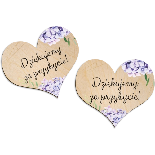 Magnes Serce - Flowers & Frame Motyw 1