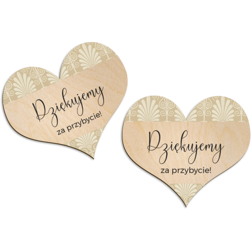 Magnes Serce - Vintage Motyw 1