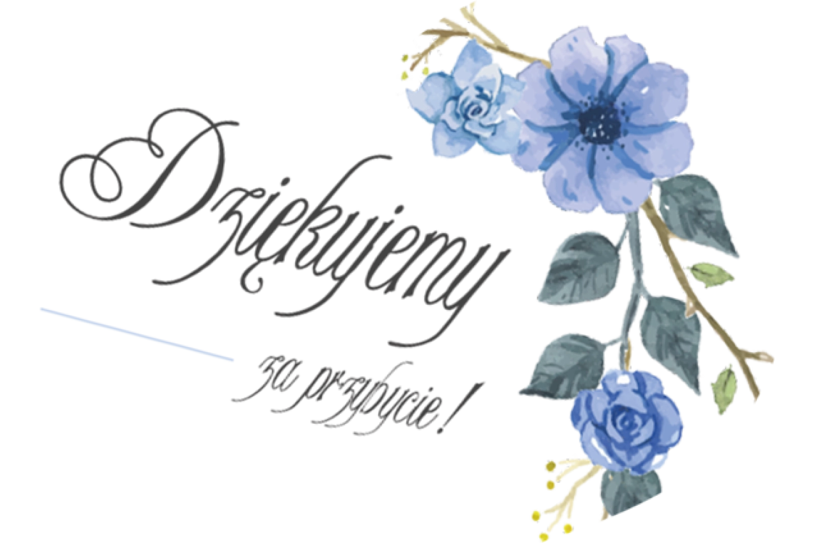 Breloki z Nadrukiem - Serce Akwarelowe Wianki Motyw 1