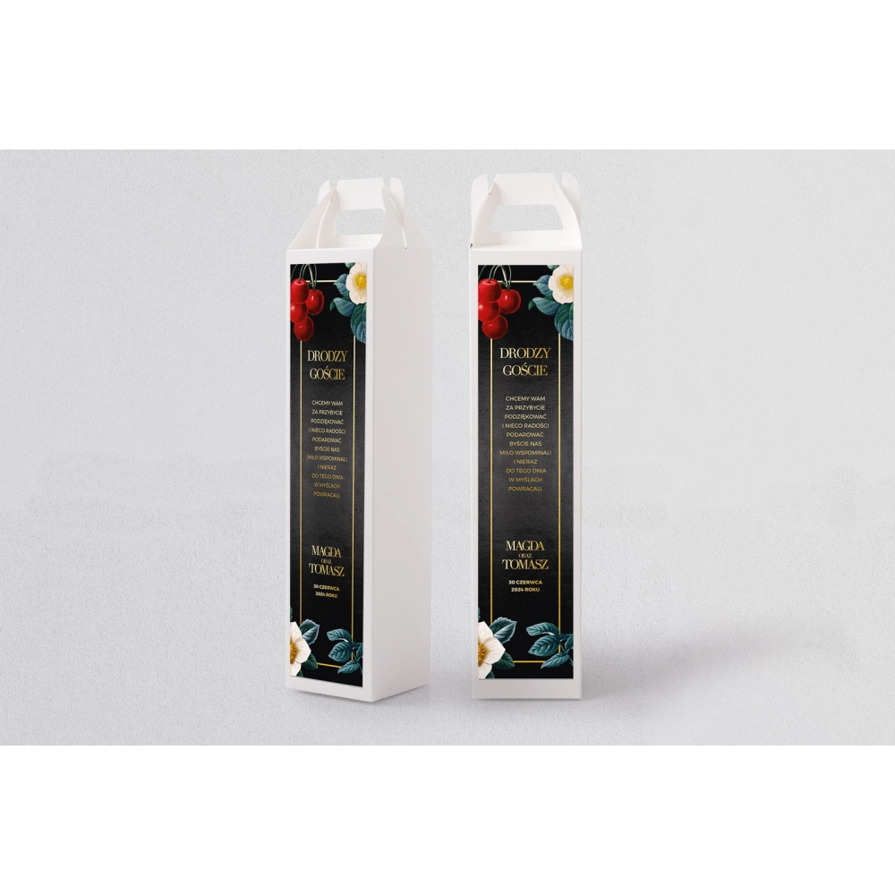 Pudełko na alkohol Amore - Motyw 1