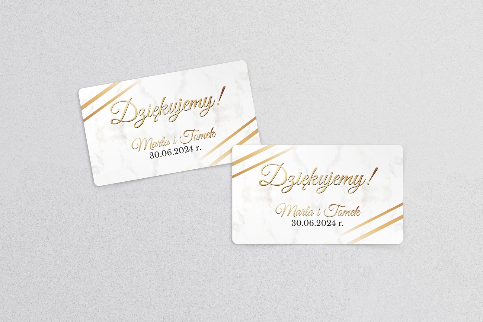 Naklejki na słoiczki weselne Marmur i Złoto - Arkusz 21 szt Motyw 1