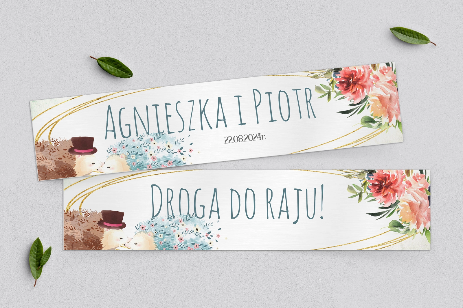 Tablice Rejestracyjne 2 szt. - Animals - Motyw 2