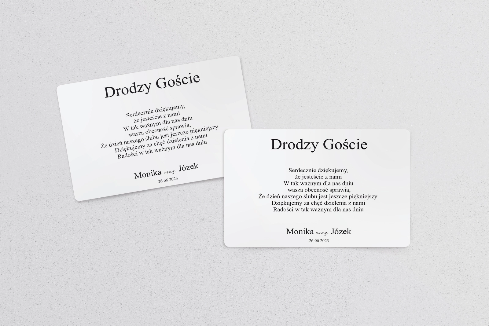 Naklejki na ciasto weselne Minimalistyczne Motyw 6