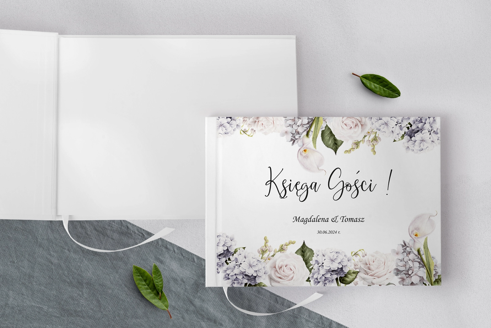 Księga Gości Weselnych Ofelia Motyw 1