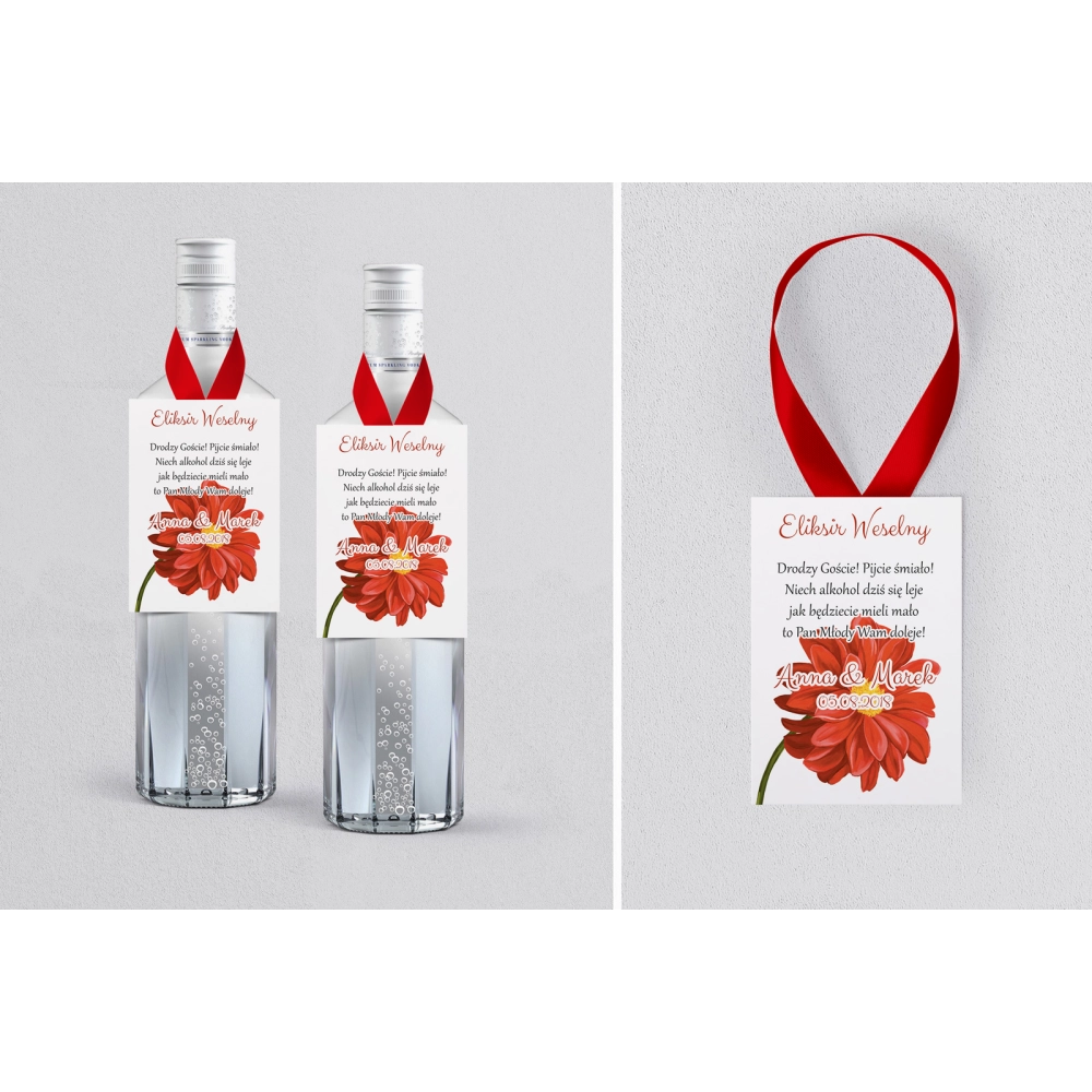 Zawieszka na alkohol Sweet Love - Motyw 5