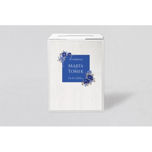 Pudełko na koperty i pieniądze Biała Stodoła - Motyw 4