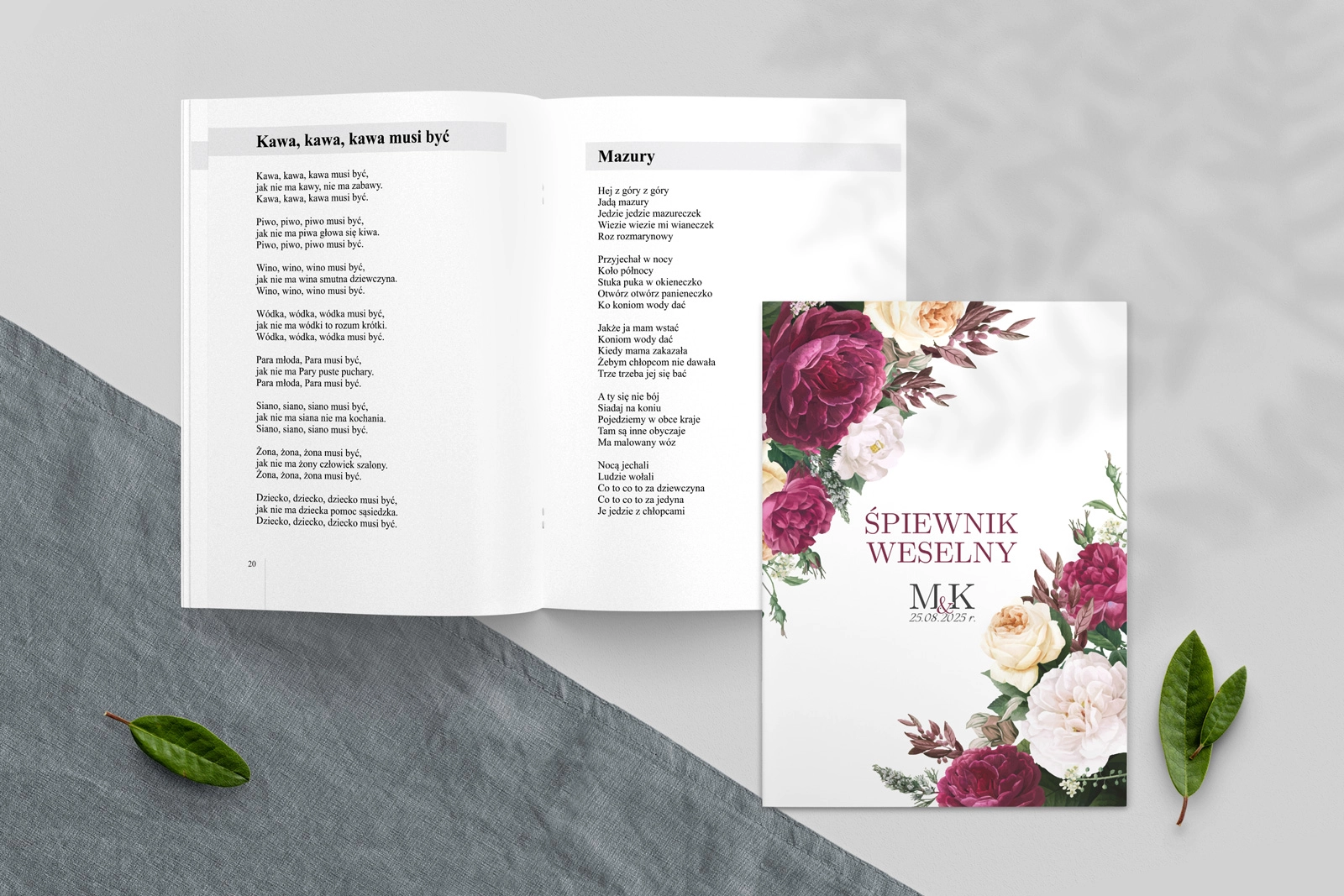 Śpiewnik Weselny - Fabello Motyw 1